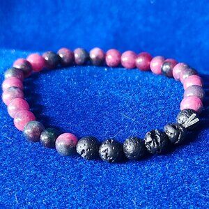 Calming Rose Pink Aromatherapy Bracelet